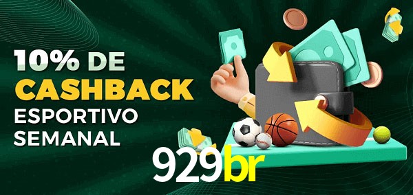 10% de bônus de cashback na 929br